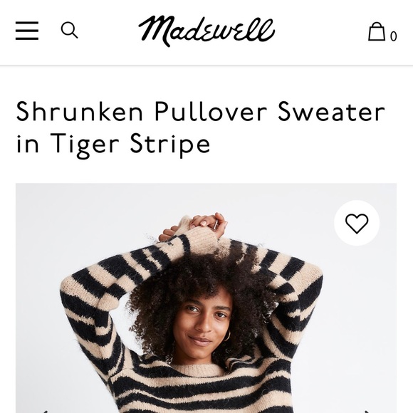 MADEWELL Tiger Print Sweater - Picture 4 of 5